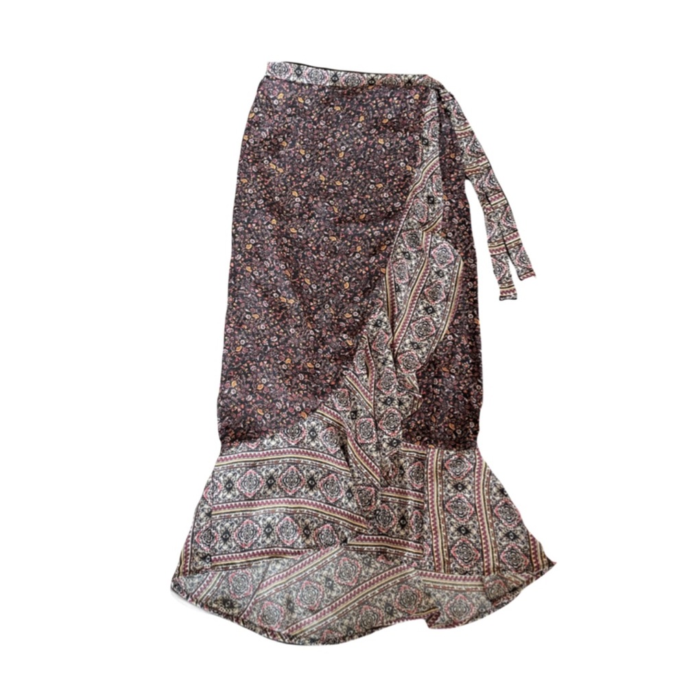 Multi Color Floral Skirt